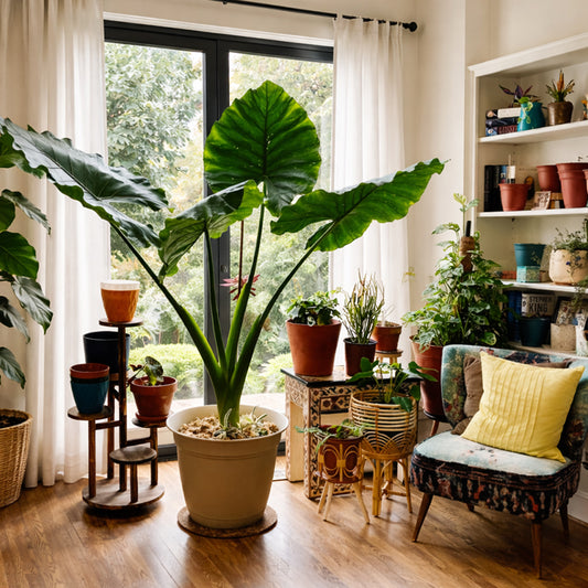 Alocasia, Elephant Ear (Green) - Plant