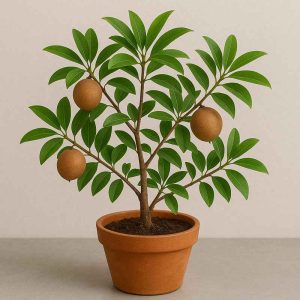 Chickoo plant
